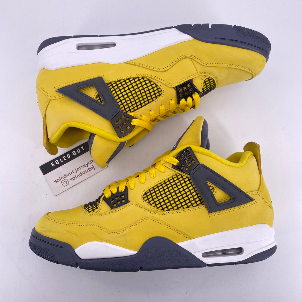 Air Jordan 4 Retro "Lightning" 2021 Used Size 13