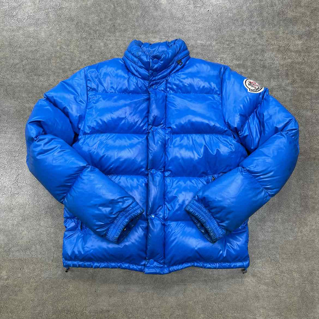 Moncler Jacket "LULE GIUBBOTTO" Blue Used Size 4
