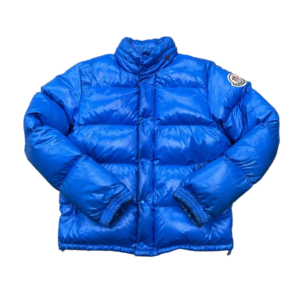 Moncler Jacket "LULE GIUBBOTTO" Blue Used Size 4