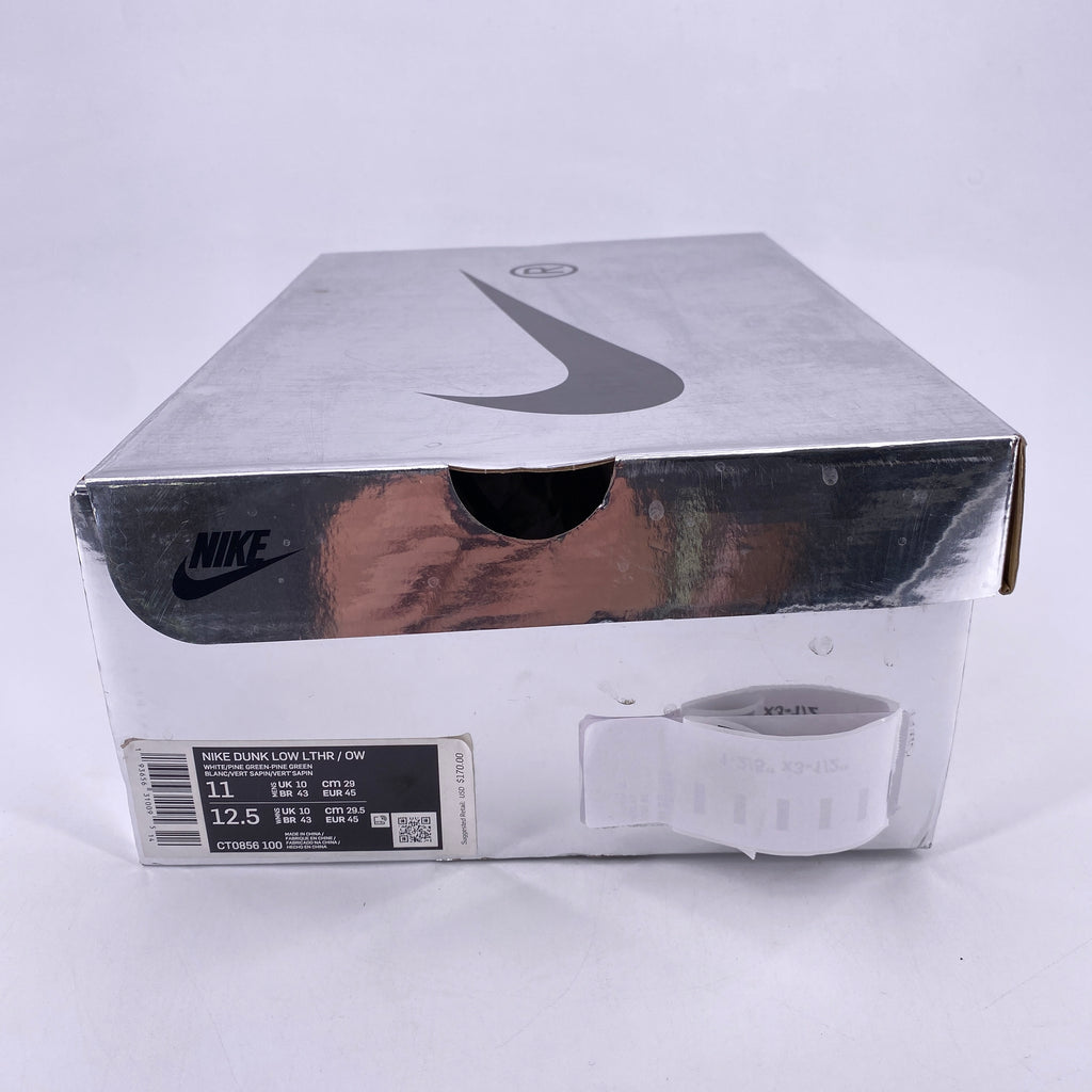Nike Dunk Low LTHR "Ow Pine Green" 2019 Used Size 11