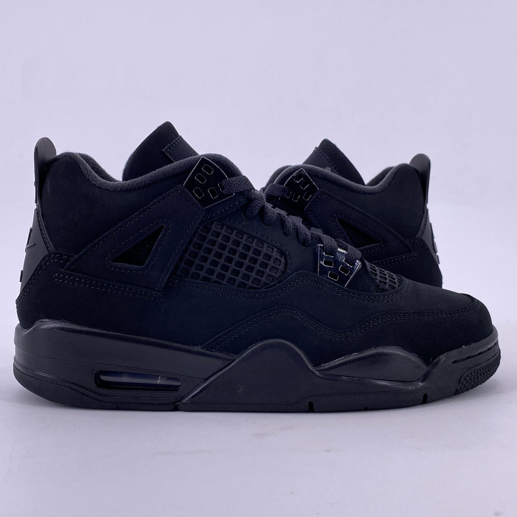 Air Jordan (GS) 4 Retro "Black Cat" 2025 New Size 6.5Y