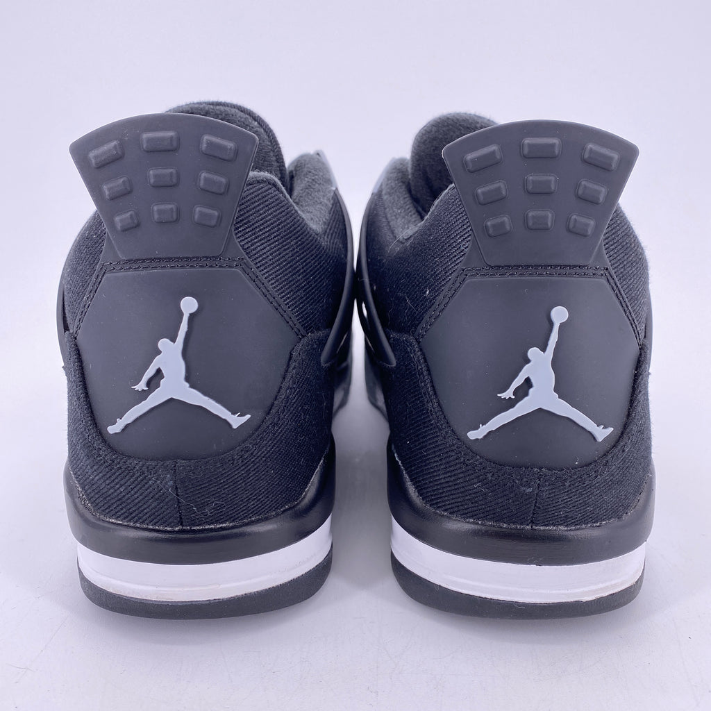 Air Jordan 4 Retro "Black Canvas" 2022 Used Size 11