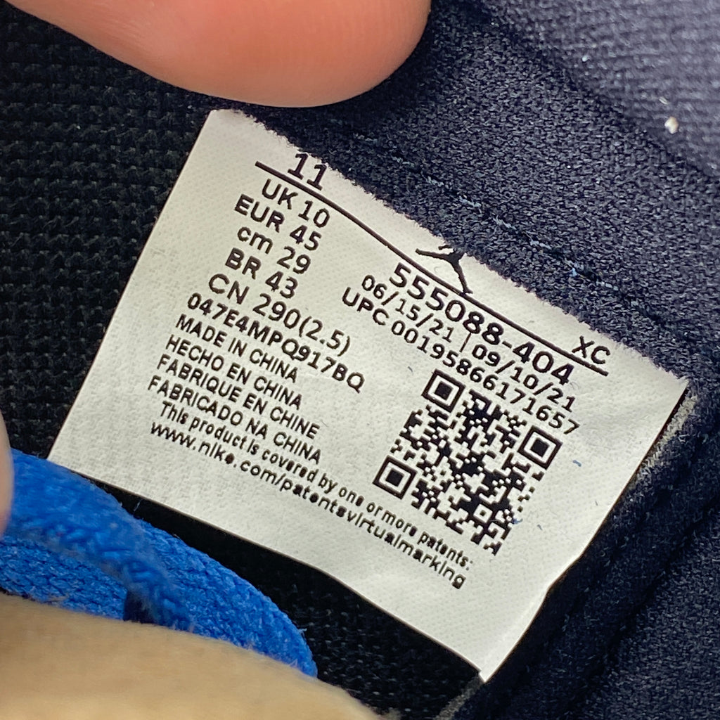 Air Jordan 1 Retro High OG "Marina Blue" 2022 New Size 11