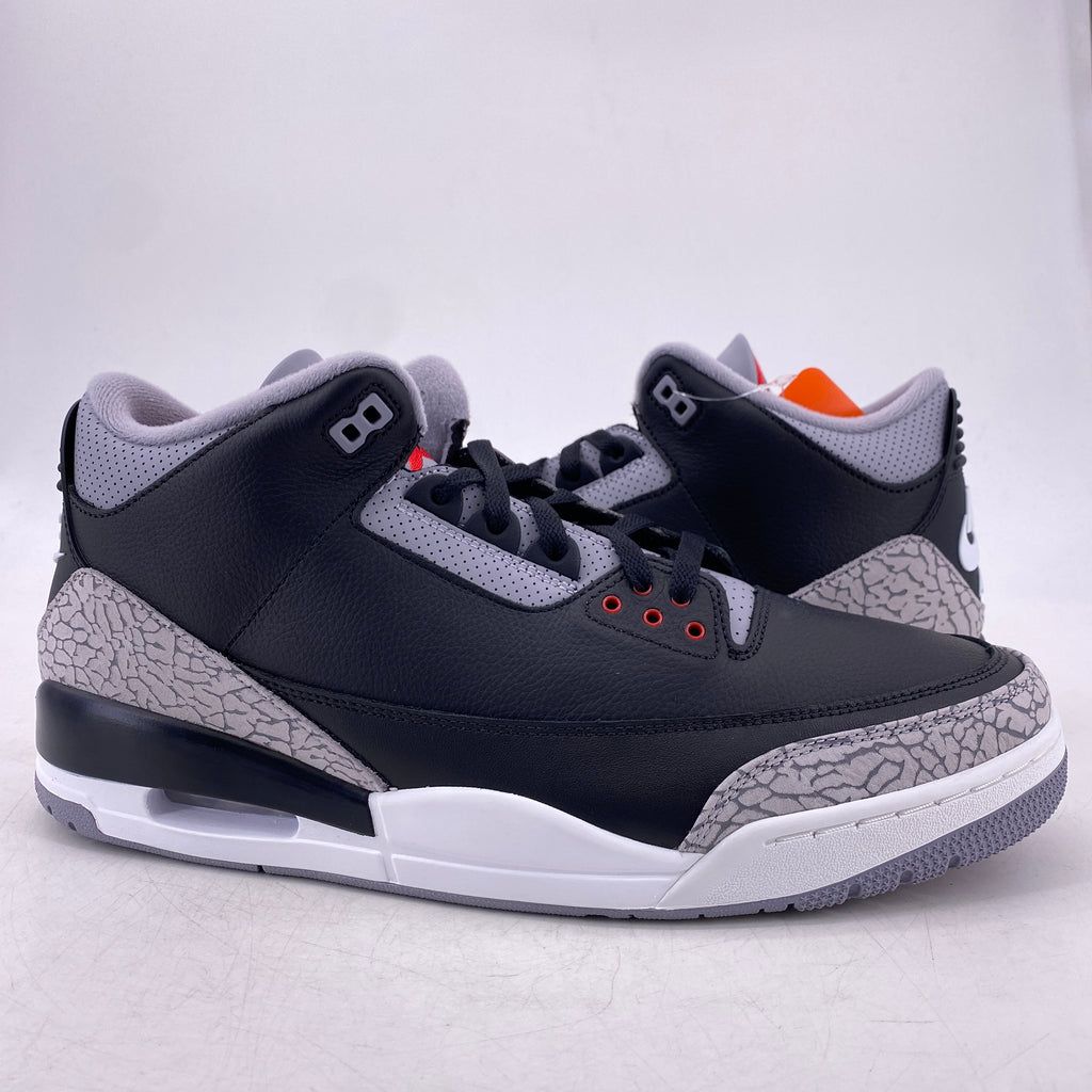 Air Jordan 3 Retro "Black Cement" 2024 New Size 14