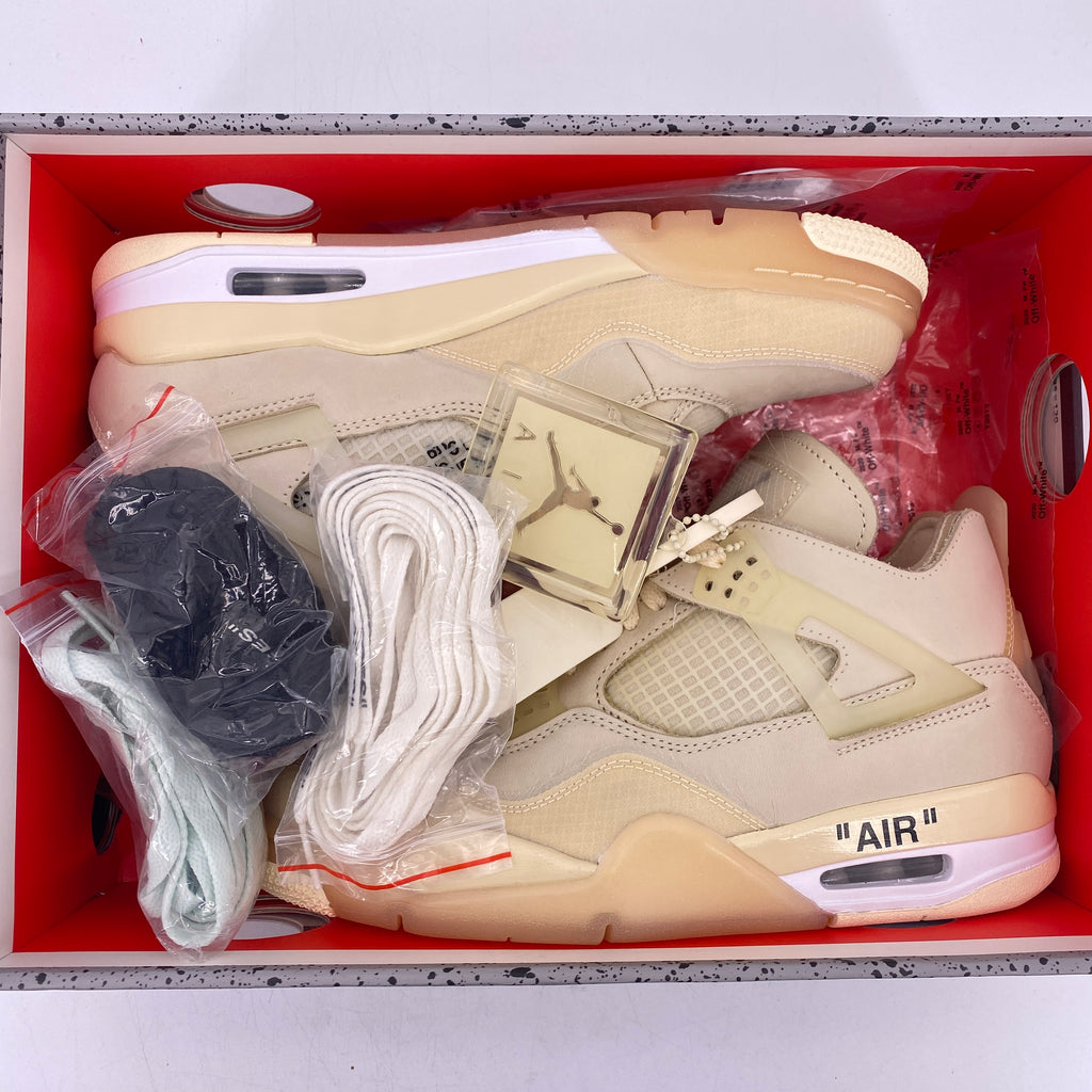 Air Jordan (W) 4 Retro "Sail" 2020 New Size 9W
