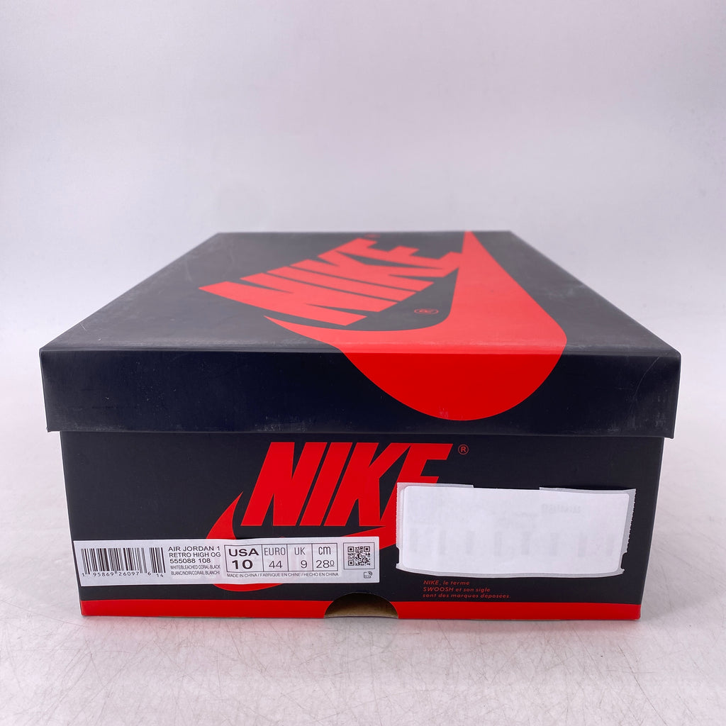 Air Jordan 1 Retro High OG "Bleached Coral" 2022 New Size 10
