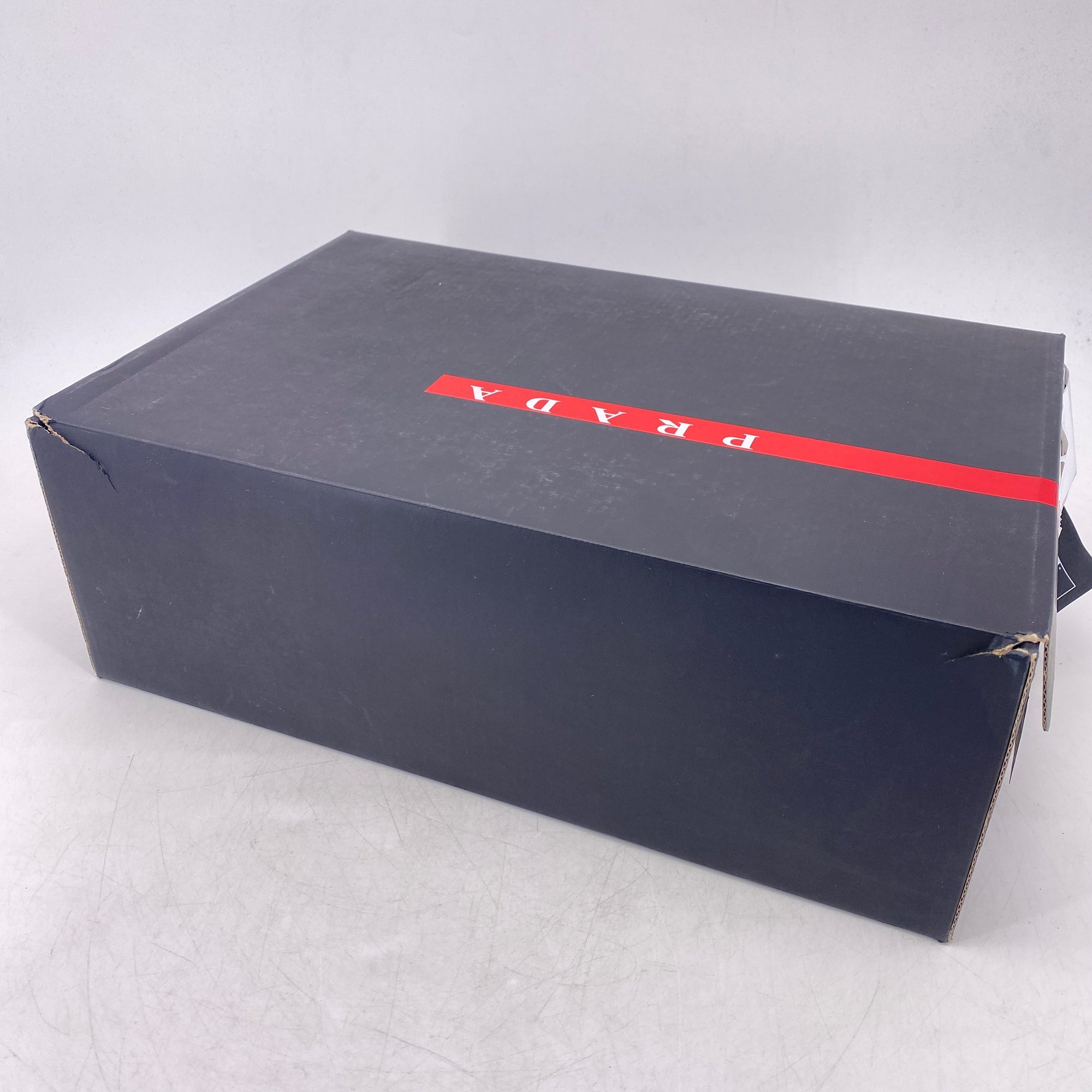 Prada America&#39;s Cup &quot;Patent Black&quot;  Used Size 10 Prada