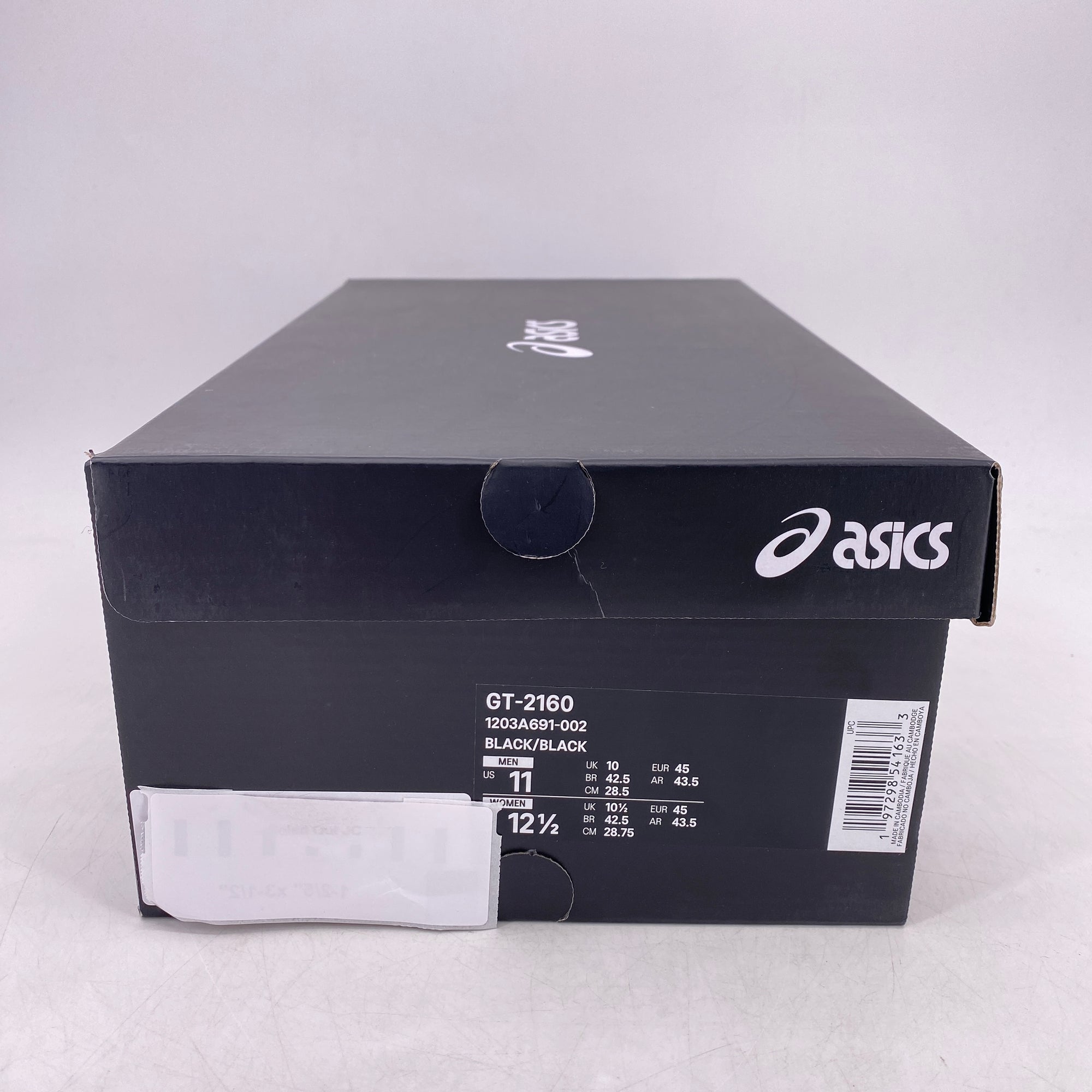 Asics GT-2160 &quot;Jjjjound Black&quot; 2024 New Size 11