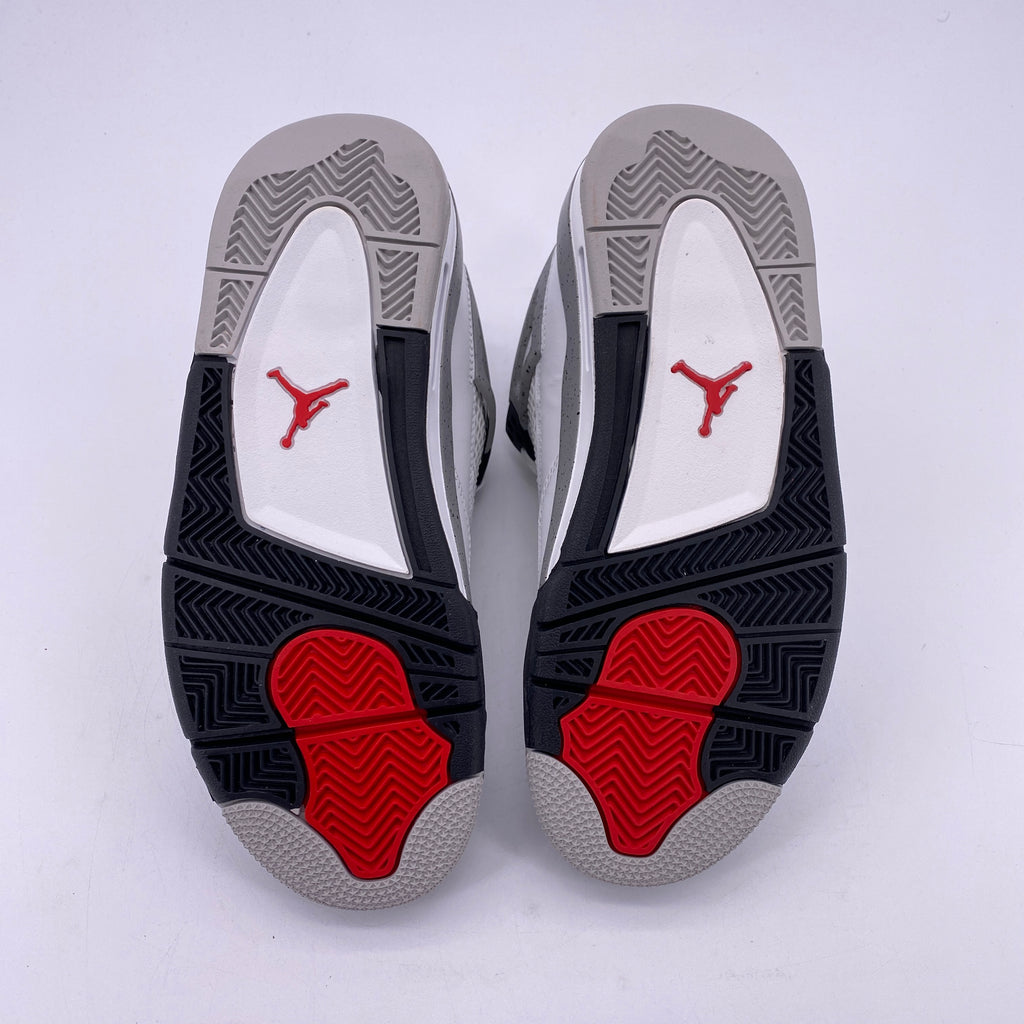 Air Jordan (GS) 4 Retro "White Cement" 2025 New Size 5Y