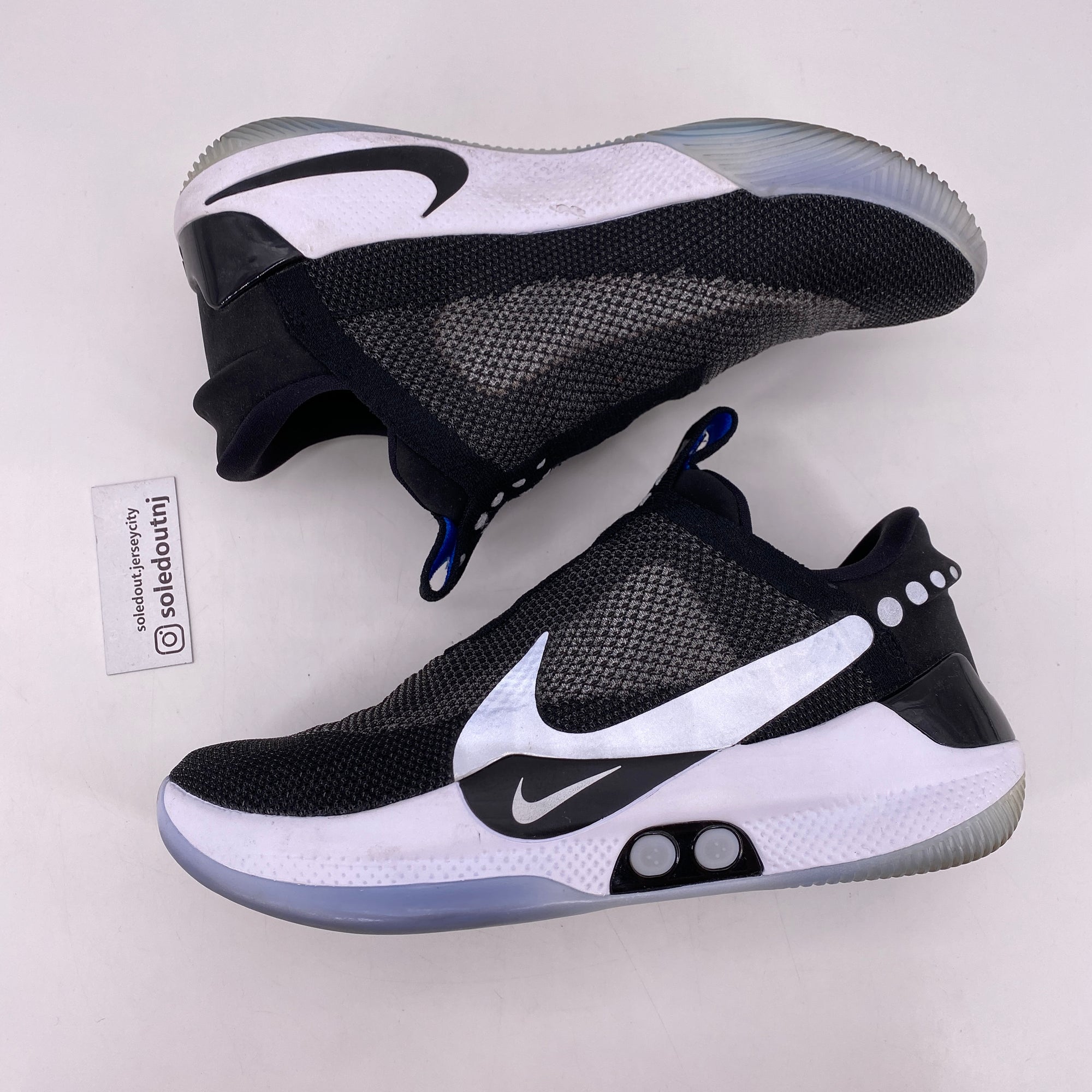 Nike Adapt BB &quot;Pure Platinum&quot; 2019 Used Size 8.5