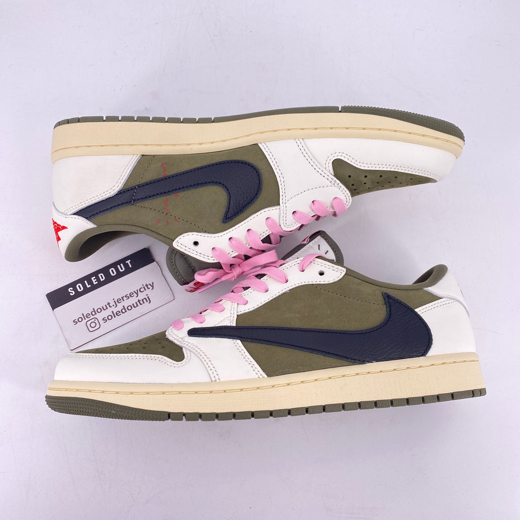 Air Jordan 1 Low OG SP "Travis Scott Medium Olive" 2024 New Size 11