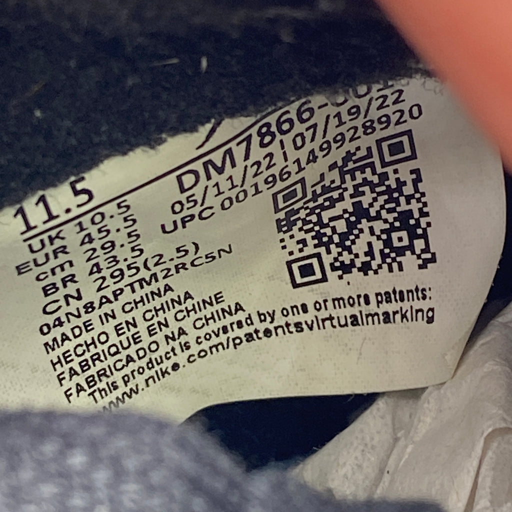 Air Jordan 1 Retro Low "Travis Black Phantom" 2022 Used Size 11.5