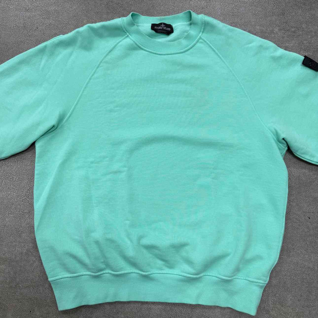 Stone Island Crewneck Sweater "SHADOW PROJECT" Aqua Used Size XL