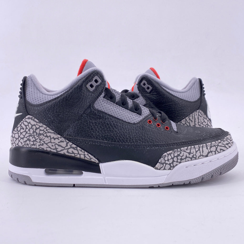 Air Jordan 3 Retro "Black Cement" 2018 New Size 9.5