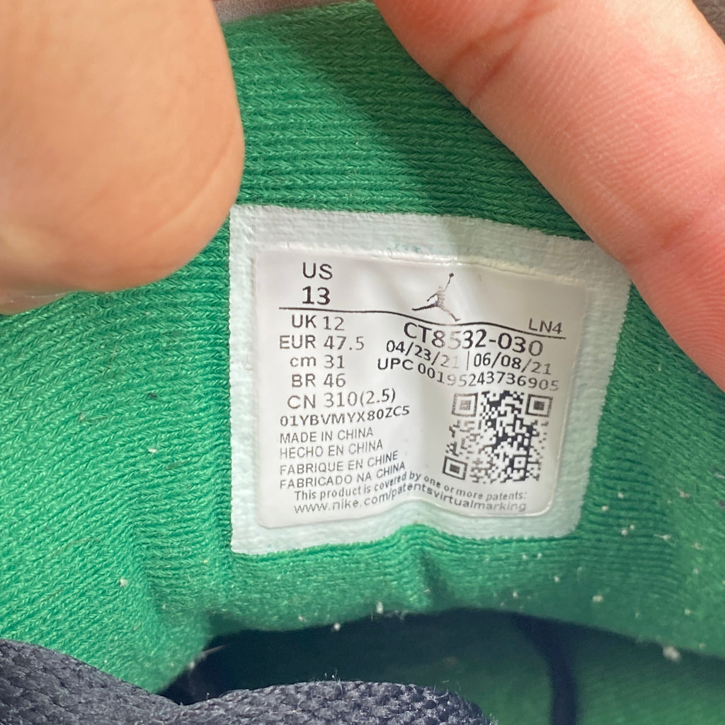 Air Jordan 3 Retro "Pine Green" 2021 Used Size 13