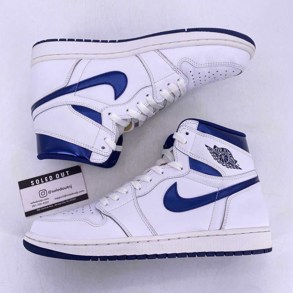 Air Jordan 1 Retro High OG "Metallic Navy" 2016 Used Size 11