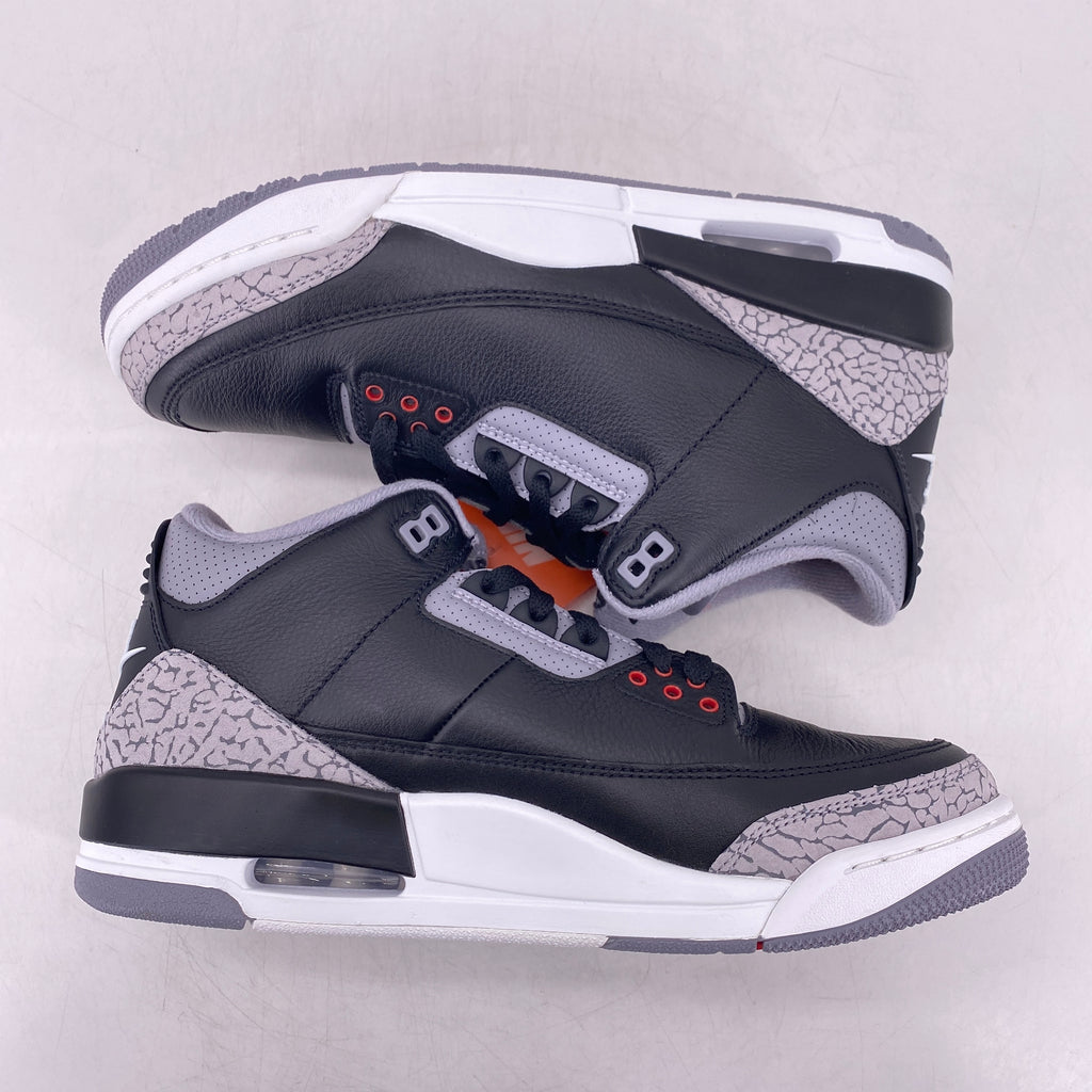 Air Jordan 3 Retro "Black Cement" 2024 New Size 9.5