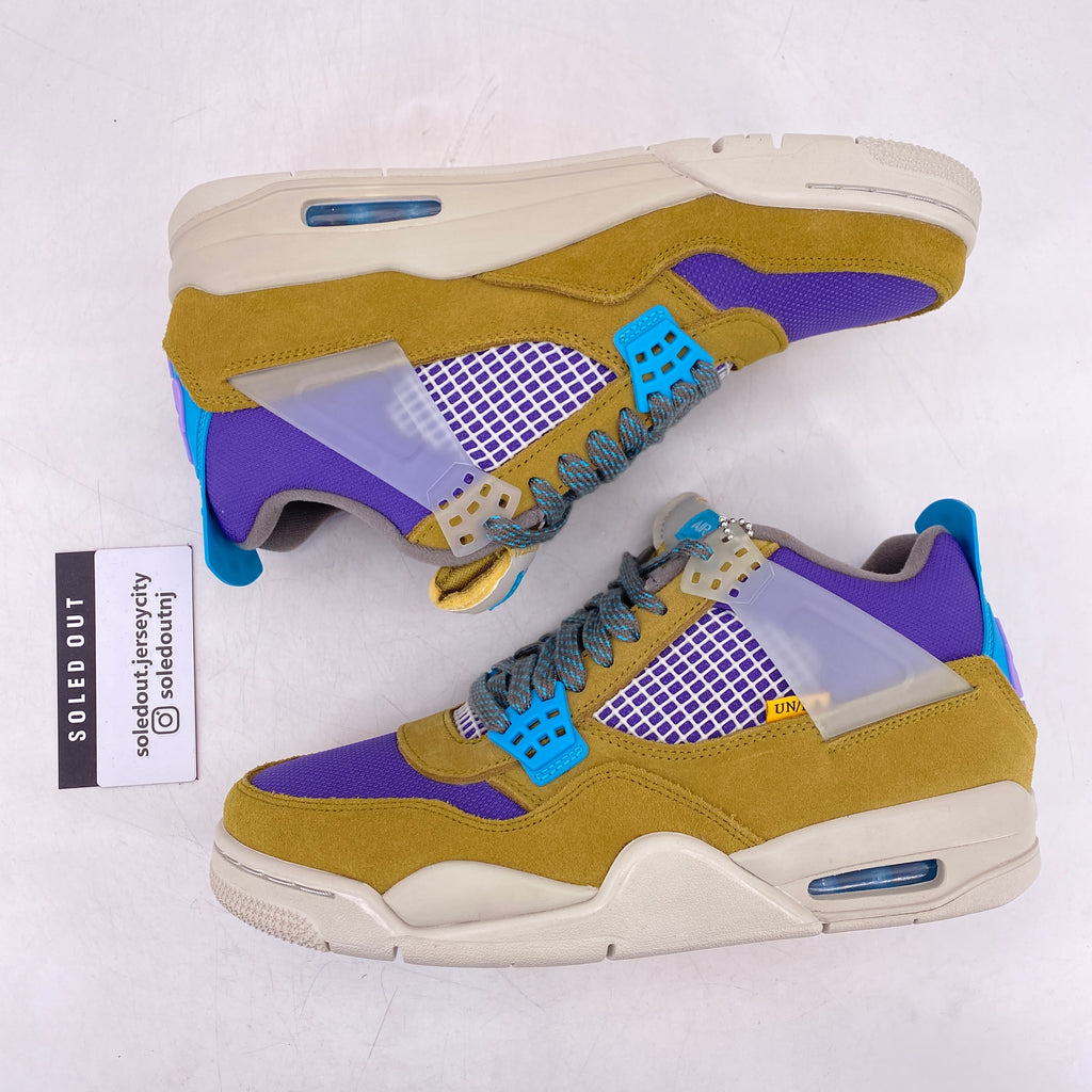 Air Jordan 4 Retro "Union Desert Moss" 2021 New Size 8