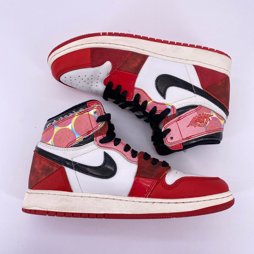 Air Jordan (GS) 1 Retro High OG "Spider-Verse" 2023 Used Size 6Y