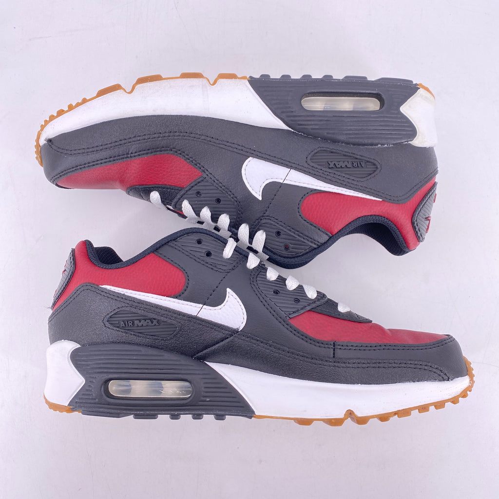 Nike (GS) Air Max 90 "Black Team Red" 2023 Used Size 7Y