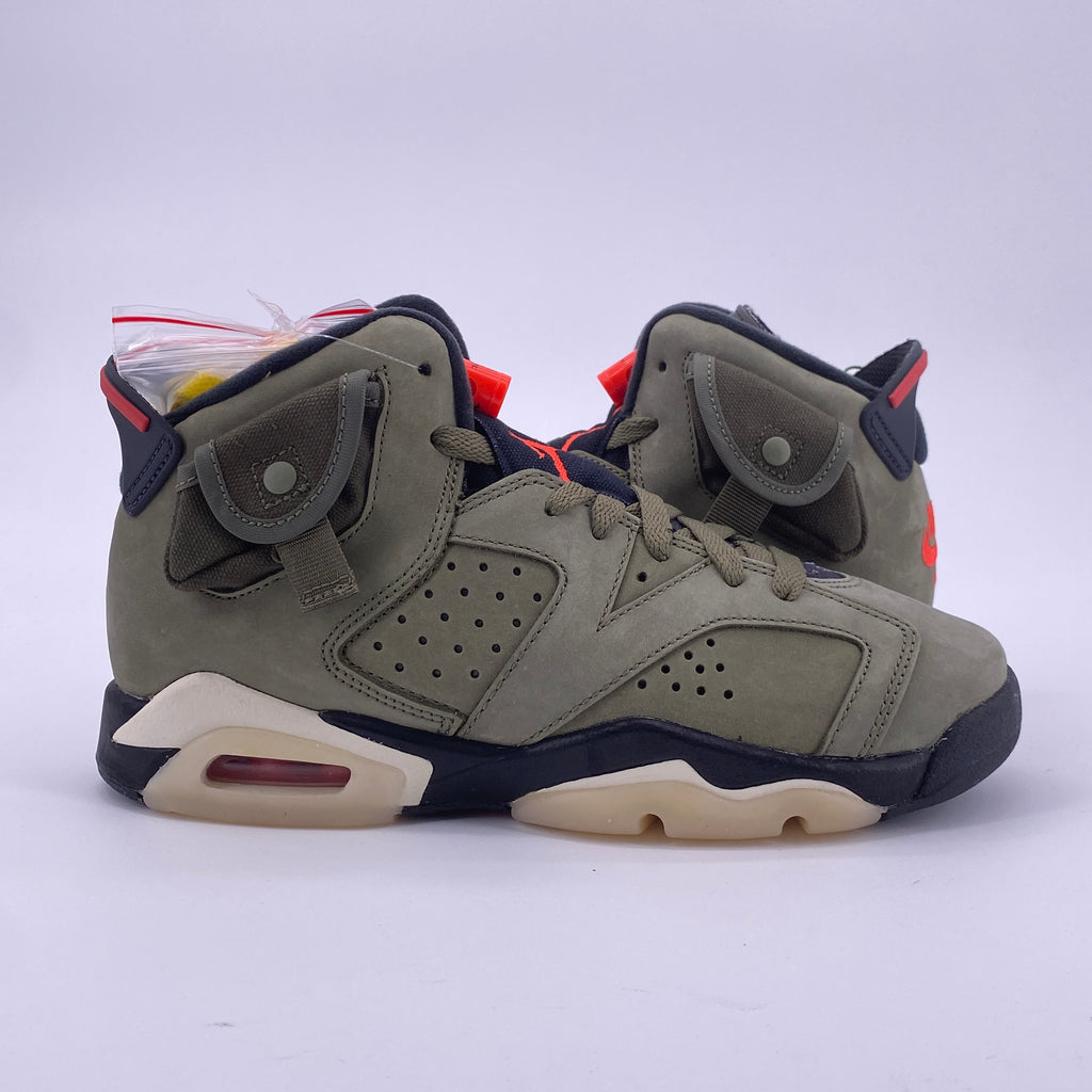 Air Jordan (GS) 6 Retro "Travis Scott" 2019 New Size 5Y
