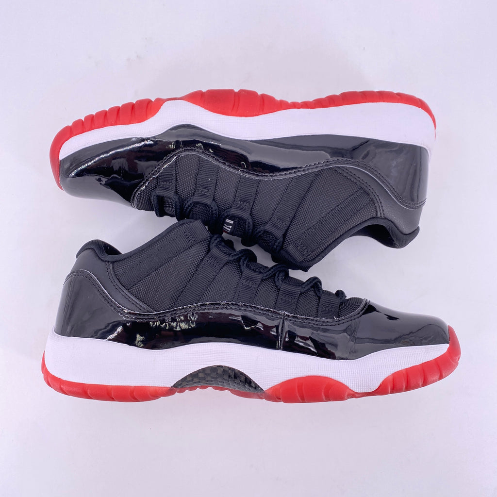 Air Jordan (GS) 11 Retro Low "Bred" 2025 Used Size 7Y