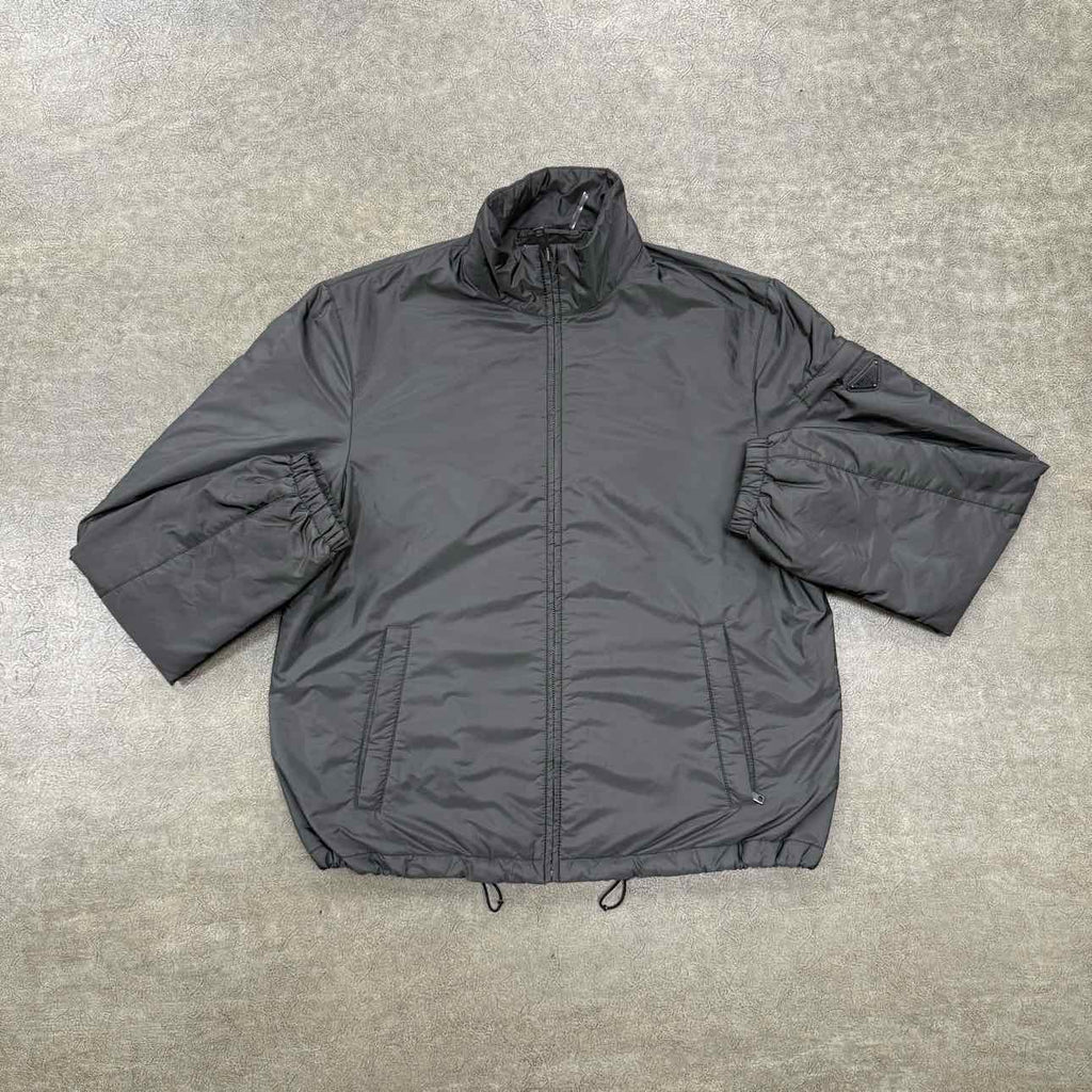 Prada Jacket "NYLON" Black Used Size 52