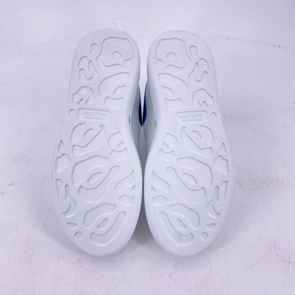 Alexander McQueen Oversized Sneaker "White Blue" 2019 New Size 34
