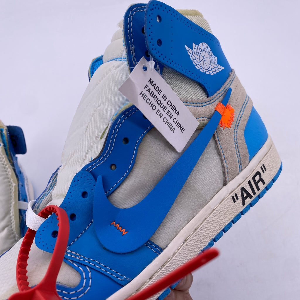 Air Jordan 1 Retro High OG "Off-White Unc" 2018 New Size 7.5