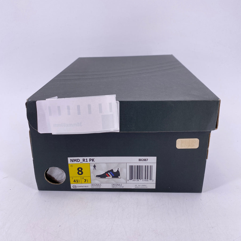 Adidas NMD R1 "Tri Color Black" 2016 Used Size 8