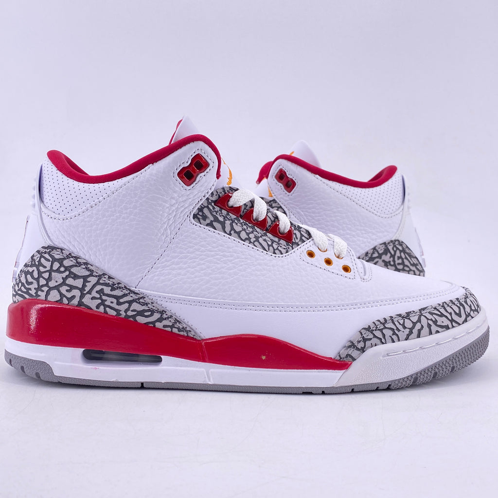 Air Jordan 3 Retro "Cardinal Red" 2022 New Size 10