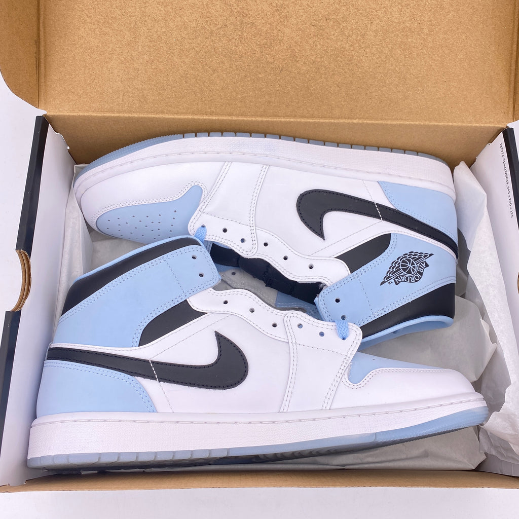 Air Jordan 1 Mid "Ice Blue" 2023 New Size 12.5