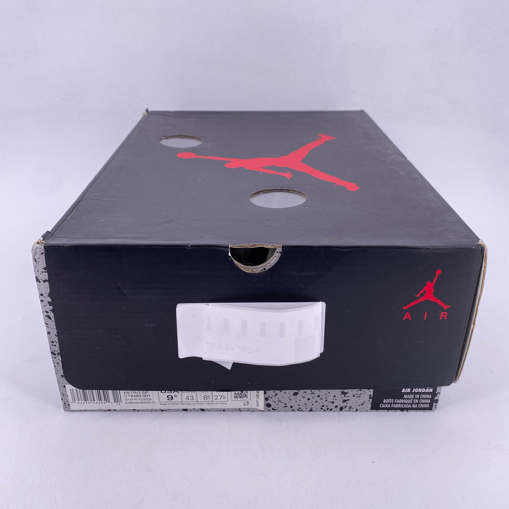 Air Jordan 5 Retro "Ow Black" 2020 Used Size 9.5