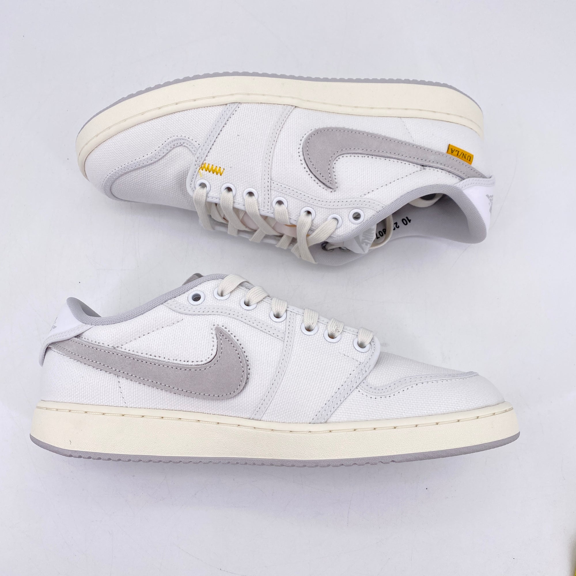 Air Jordan 1 Retro AJKO Low &quot;Union White Canvas&quot; 2023 New Size 10