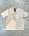 Travis Scott T-Shirt "CACTUS X JORDAN" Khaki New Size L