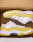 Air Jordan (W) 11 Retro Low "Yellow Snakeskin" 2023 Used Size 10W