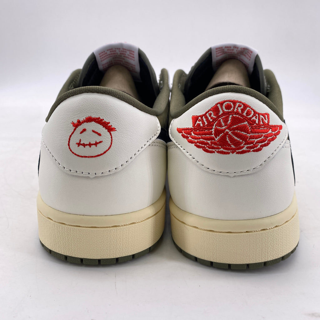 Air Jordan 1 Low OG SP "Travis Scott Medium Olive" 2024 New Size 9.5