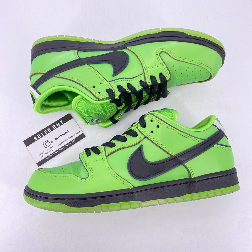 Nike SB Dunk Low "Powerpuff Buttercup" 2023 Used Size 10