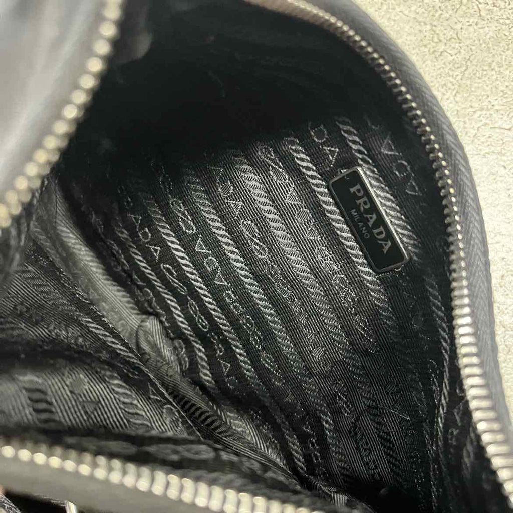 Prada Handbag "NYLON" Used Black