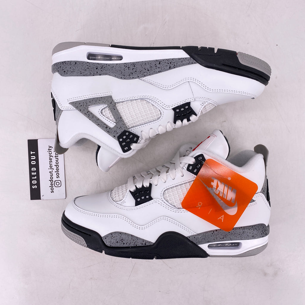 Air Jordan 4 Retro "White Cement" 2025 New Size 7.5