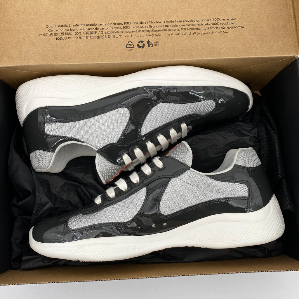 Prada America's Cup "Anthracite"  Used Size 11.5 PRADA