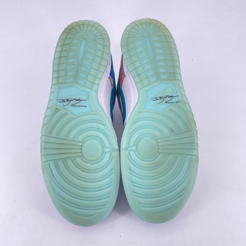 Nike SB Dunk Low "Futura Lab Bleached Aqua" 2024 Used Size 11.5