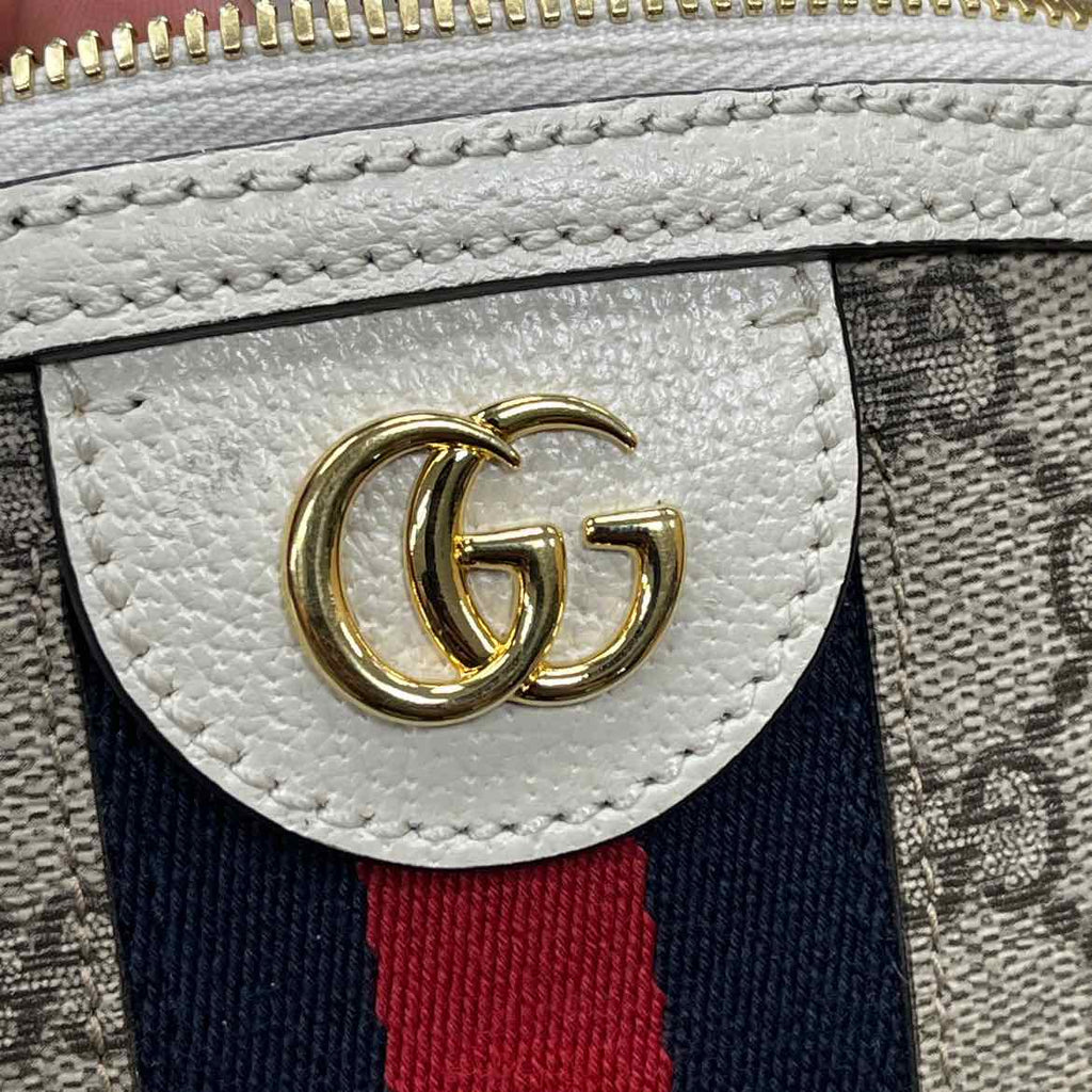 Gucci Shoulder Bag "OPHIDIA SUPREME" New Beige Size S