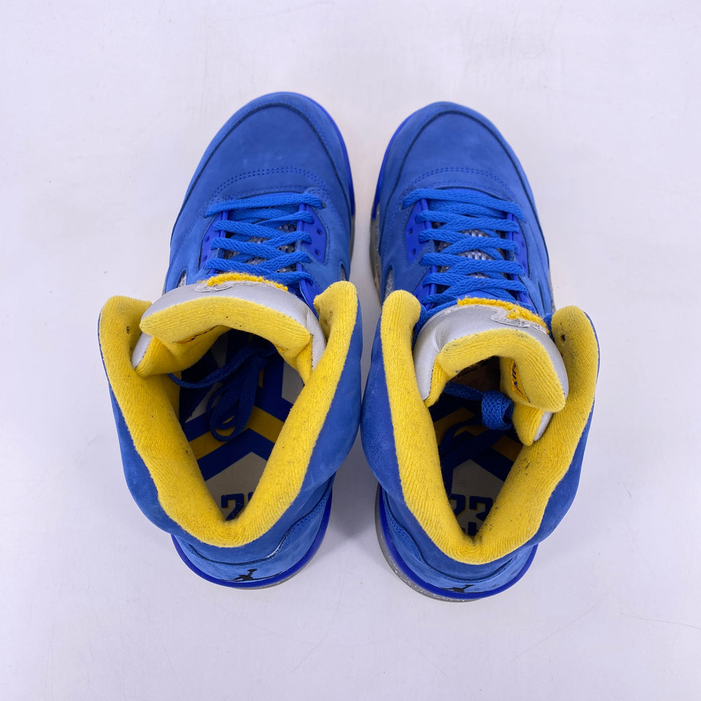 Air Jordan 5 Retro "Laney Varsity Royal" 2019 Used Size 10.5
