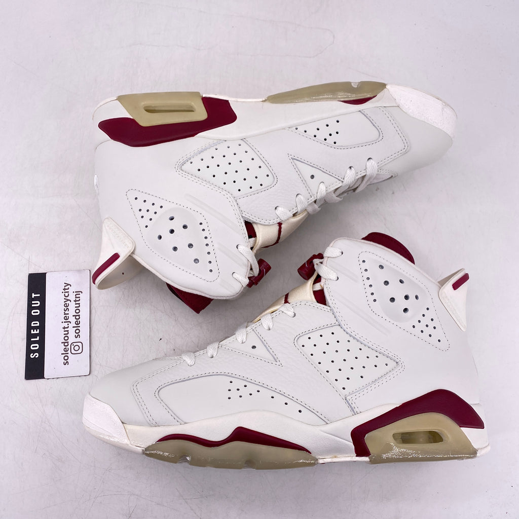 Air Jordan 6 Retro "Maroon" 2015 New Size 9.5