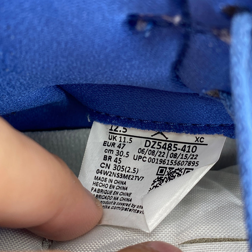 Air Jordan 1 Retro High OG "True Blue" 2023 Used Size 12.5