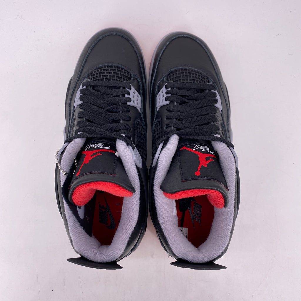 Air Jordan 4 Retro "Bred Reimagined" 2024 New Size 9