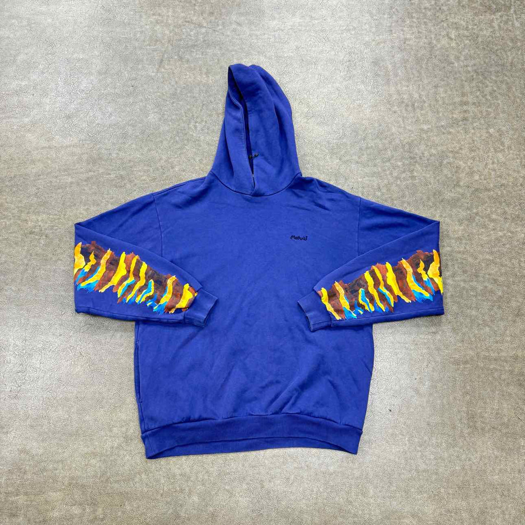 Marni Hoodie "PAINTED" Purple Used Size 46