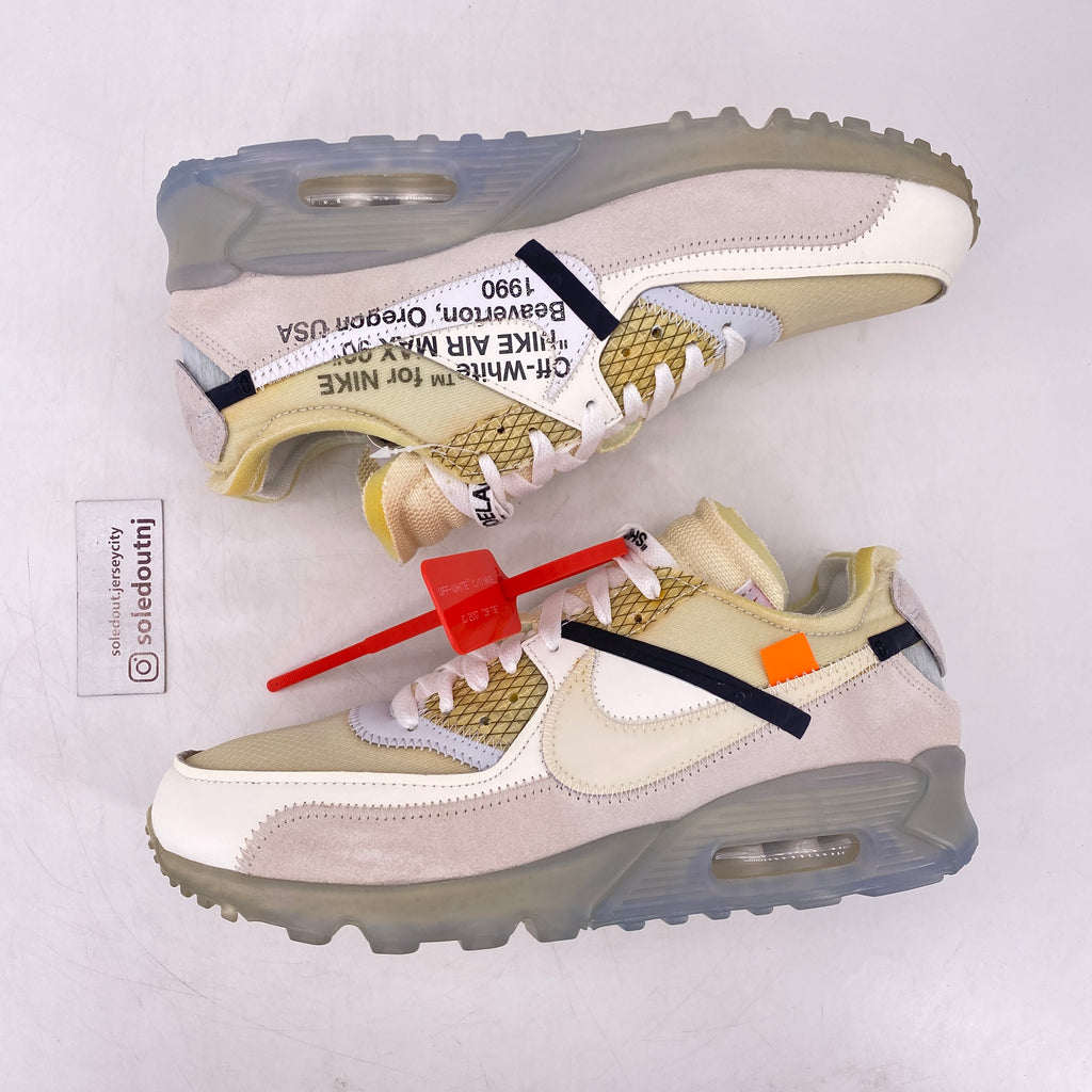 Nike Air Max 90 "The 10: Off-White" 2017 New Size 8.5