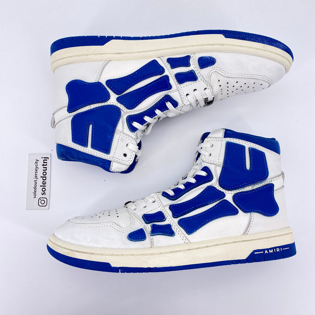 Amiri High Top "Skeleton Blue" N/A Used Size 40